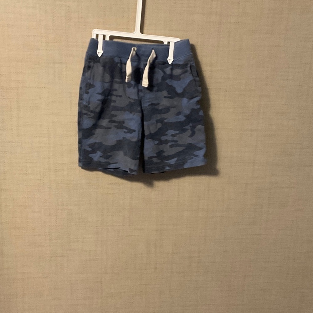 GAP Kids Blue Camouflage Shorts